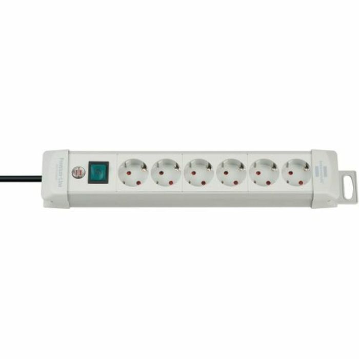 Regleta Enchufes 6 Tomas con Interruptor Brennenstuhl Premium-Line 3600 W (3 m) 0 Regleta Enchufes 6 Tomas con Interruptor Brennenstuhl Premium-Line 3600 W (3 m) 0