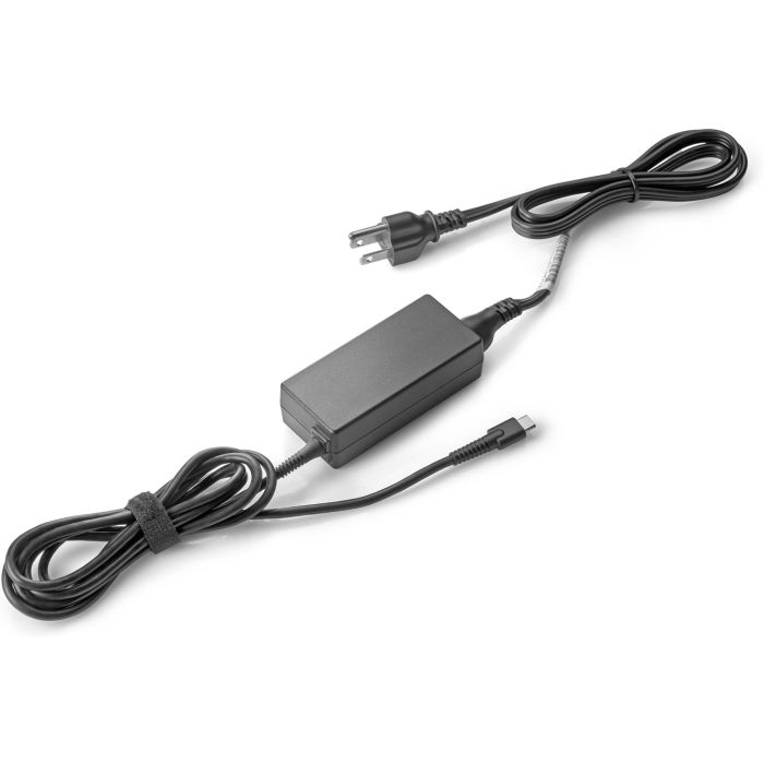 HP 45W USB-C LC Power Adapter Original - Cargador de Corriente USB-C para Cargar tu HP Chromebook 1 HP 45W USB-C LC Power Adapter Original - Cargador de Corriente USB-C para Cargar tu HP Chromebook 1