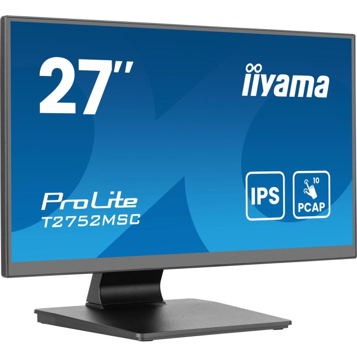 IIYAMA T2752MSC-B1AG Monitor táctil IPS Full HD 27" (68.6cm) 1920x1080 HDMI+DP 5ms Negro 6