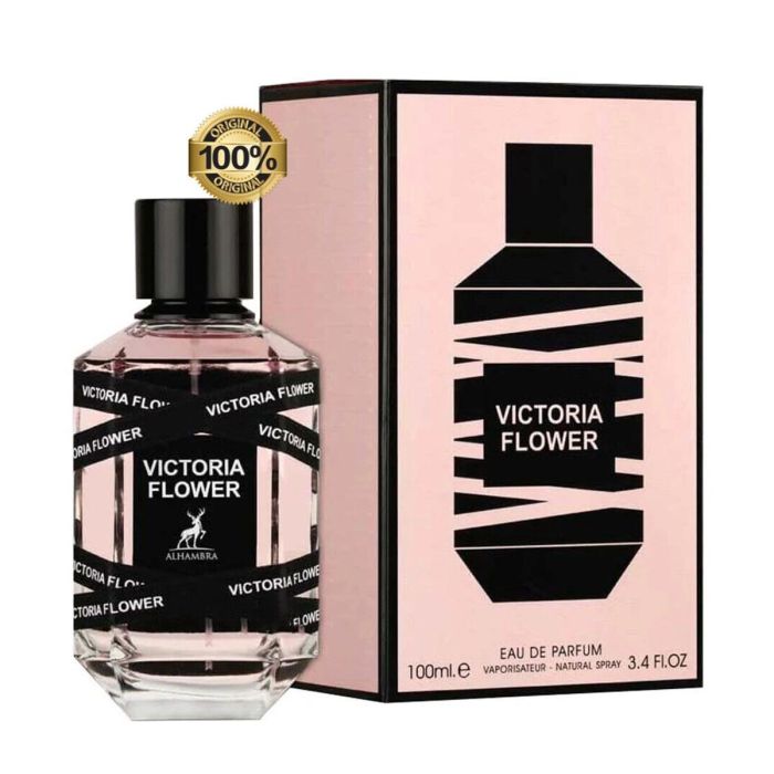 Maison Alhambra Victoria Flower Eau de Parfum 100 ml Vaporizador para Mujer