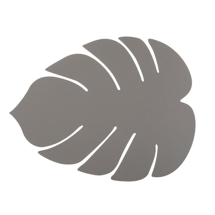 Salvamantel Hoja Gris VERSA 35x44.5 cm - PU (6 Unidades) Salvamantel Hoja Gris VERSA 35x44.5 cm - PU (6 Unidades)