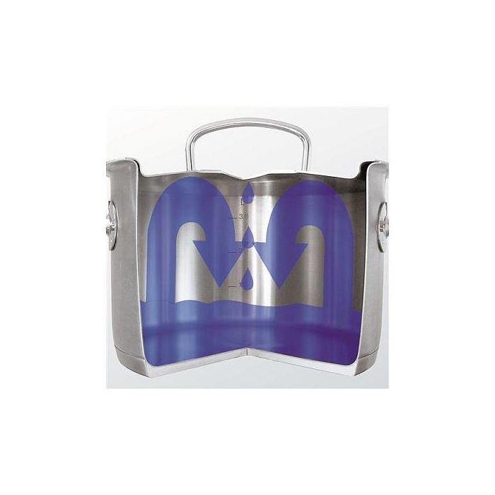 Fissler Profi Collection Cacerola 16 cm 2,1 L Acero Inoxidable con Tapa - 084-128-16-000 - Apta para Inducción, Gas y Lavavajillas