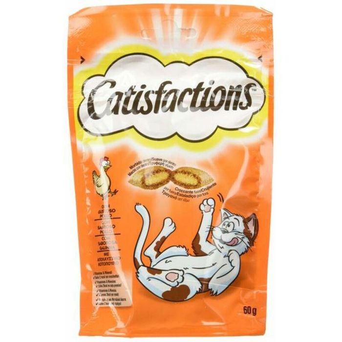 Comida para gato Catisfactions (6 x 60 g) (Reacondicionado A+) 0 Comida para gato Catisfactions (6 x 60 g) (Reacondicionado A+) 0