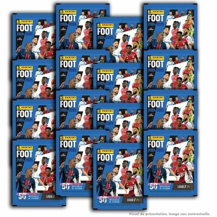 Panini PAN8051708022391 Caja de 50 Sobres Fútbol Ligue 1 2024-2025 McDonald's 350 Pegatinas 4 Panini PAN8051708022391 Caja de 50 Sobres Fútbol Ligue 1 2024-2025 McDonald's 350 Pegatinas 4