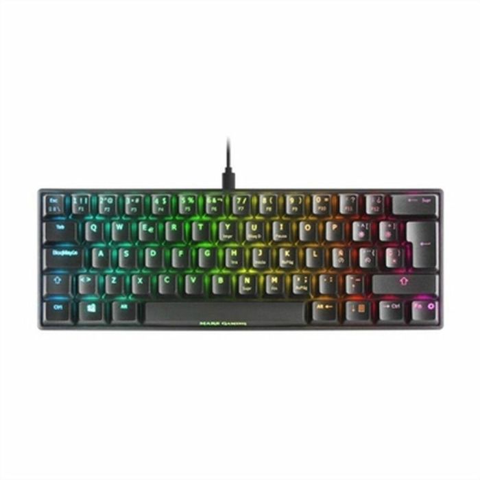 Teclado Gaming Mars Gaming MKMINIBES Qwerty Español Teclado Gaming Mars Gaming MKMINIBES Qwerty Español