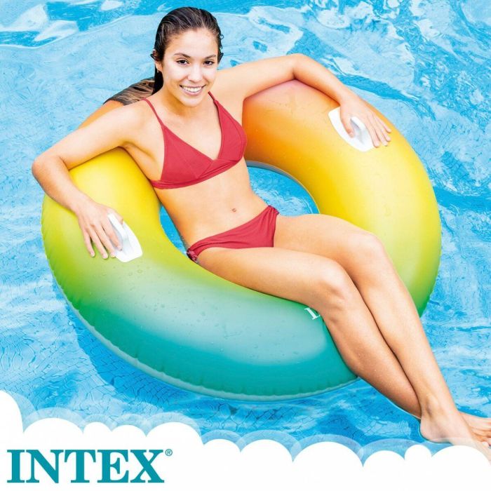 Rueda Hinchable Intex Degradado Ø 122 cm 122 x 122 cm (6 Unidades) 1