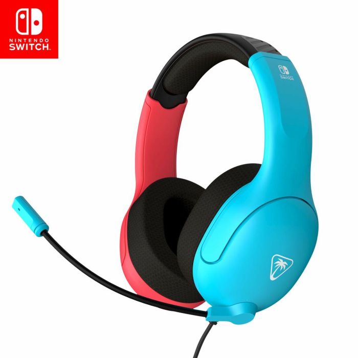 Auriculares con Micrófono Turtle Beach NEON BLUE & RED SWITCH 2 3