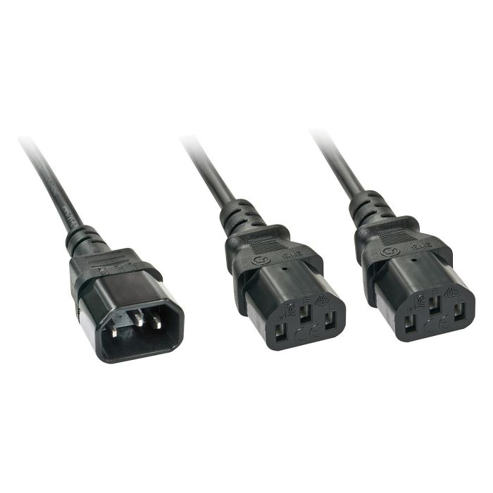 Lindy Cable Divisor IEC C14 a 2 x IEC C13 de 2m para PC, Monitores y Equipos de Audio Lindy Cable Divisor IEC C14 a 2 x IEC C13 de 2m para PC, Monitores y Equipos de Audio