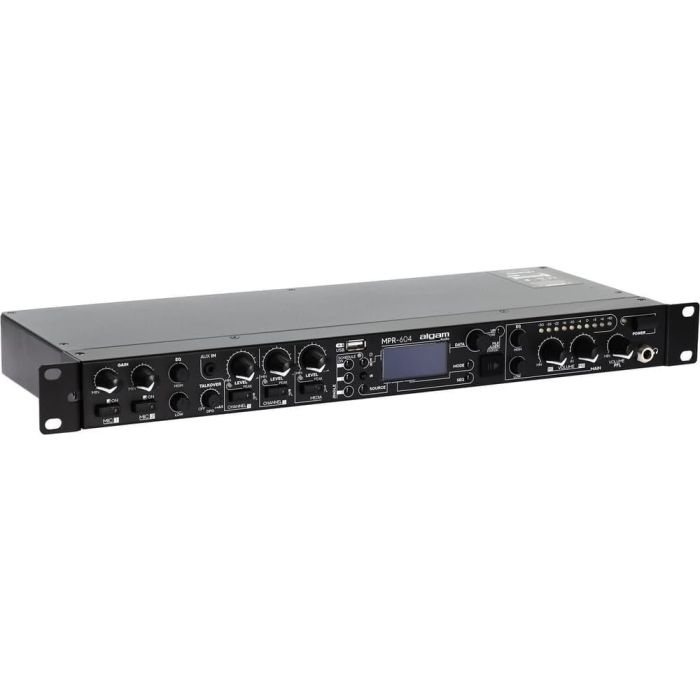 Mezclador Amplificador De 6 Entradas, Usb, Fm, Rackable 1 Mezclador Amplificador De 6 Entradas, Usb, Fm, Rackable 1