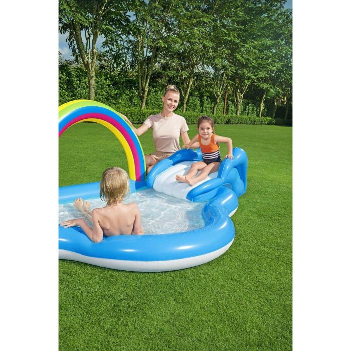 Bestway Piscina Hinchable Parque de Juegos Arcoiris 257x145x91 cm +2 Años Jardin 53092 15 Bestway Piscina Hinchable Parque de Juegos Arcoiris 257x145x91 cm +2 Años Jardin 53092 15