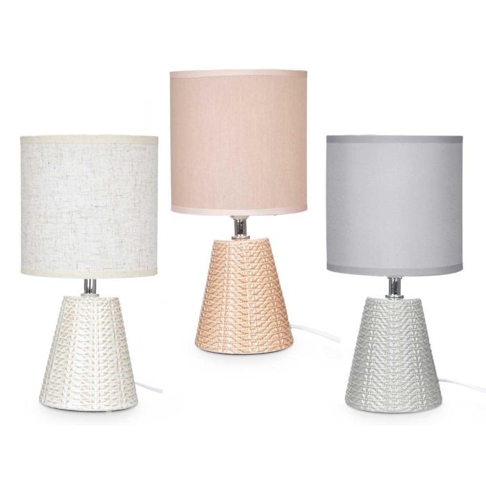 Lampara Sobremesa Ceramica Conica Surtidos Giftdecor 14X30CM (12 Unidades) 1 Lampara Sobremesa Ceramica Conica Surtidos Giftdecor 14X30CM (12 Unidades) 1
