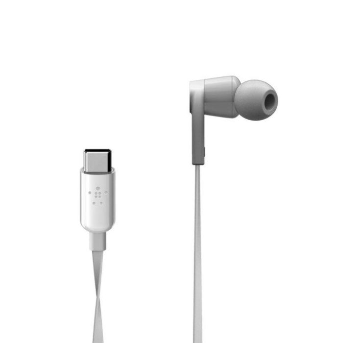 Belkin G3H0002Btwht Auriculares Rockstar USB-C In-Ear Blancos 2