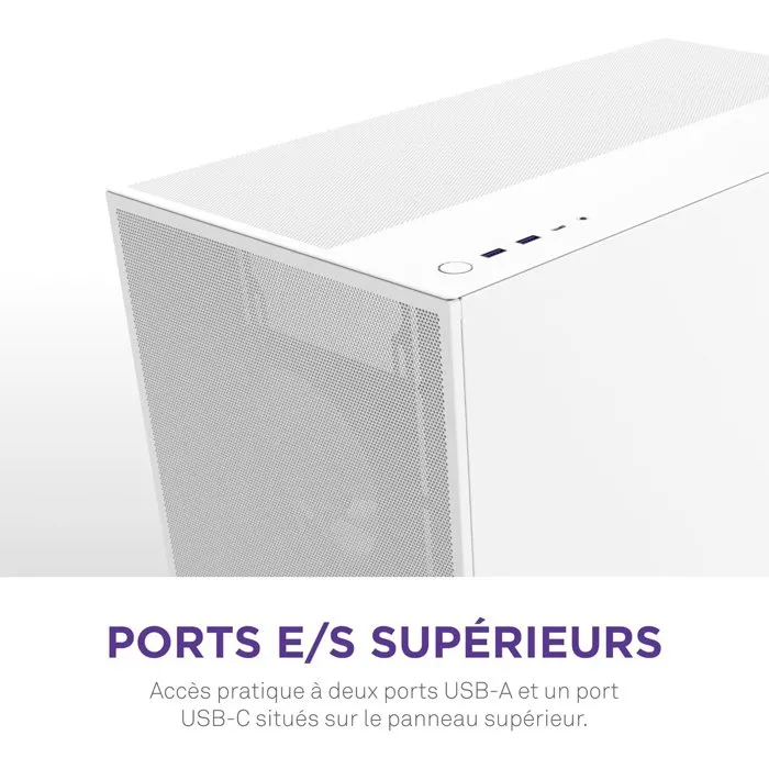 NZXT CM-H72FW-01 Caja Semitorre H7 Flow Blanco 5