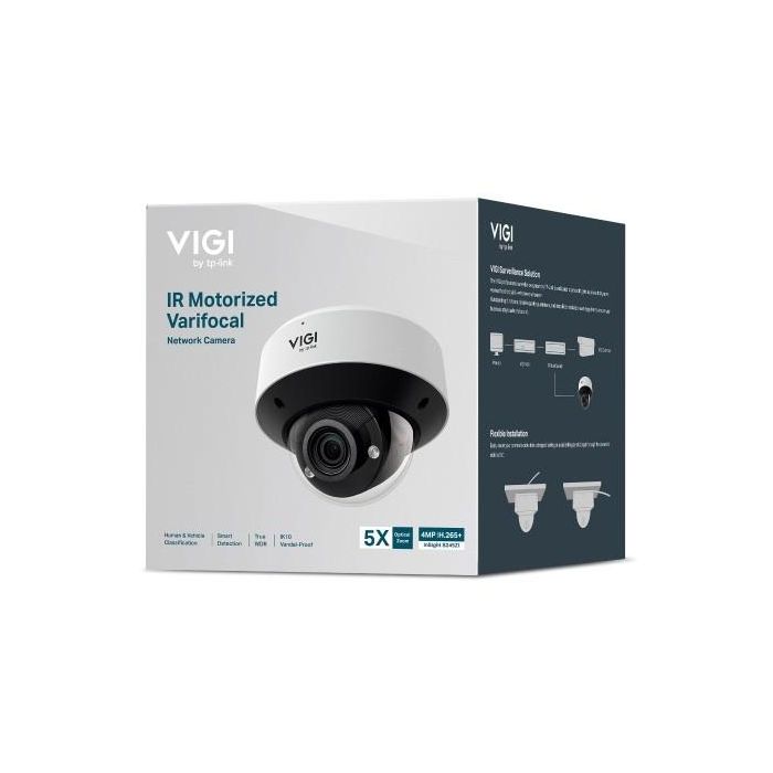 TP-Link S245ZI(UN) VIGI InSight Cámara IP Dome 4MP IR, Lente Varifocal Motorizada, Exterior IP67/IK10 3