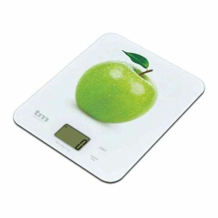 Báscula de Cocina TM Manzana 8 kg 22,4 x 18,5 cm 0 Báscula de Cocina TM Manzana 8 kg 22,4 x 18,5 cm 0