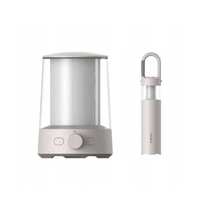 Xiaomi BHR7349GL Linterna de Camping a Pilas, LED, 230 lm, IP54, Batería Ión de Litio, Carga USB, Color Crema/Blanco 6