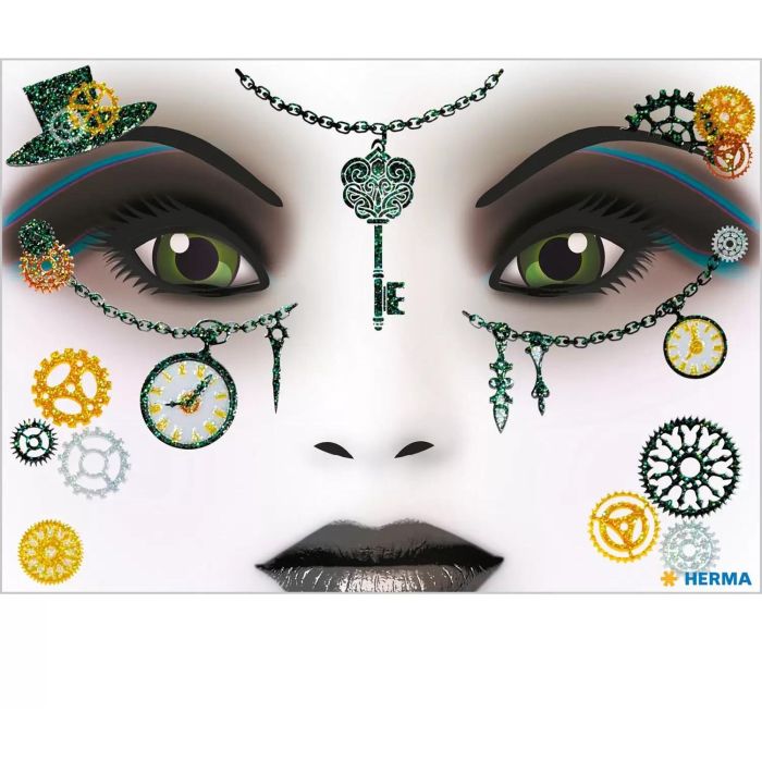 HERMA Face Art Sticker Steampunk Amelia 1