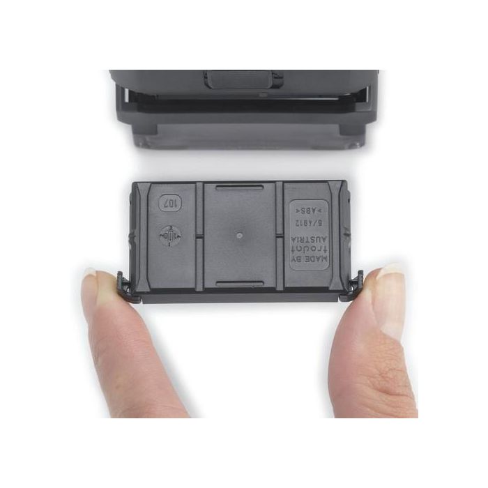 Trodat Printy 4911 - Almohadilla de Repuesto de Tinta Roja para Sellos Automáticos, Blíster 2 Unidades 2