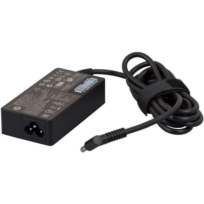 HP Adaptador de Corriente Inteligente Smart AC 45W para Portátil con Conector Cilindrico de 4.5mm (Cable de Alimentación No Incluido)