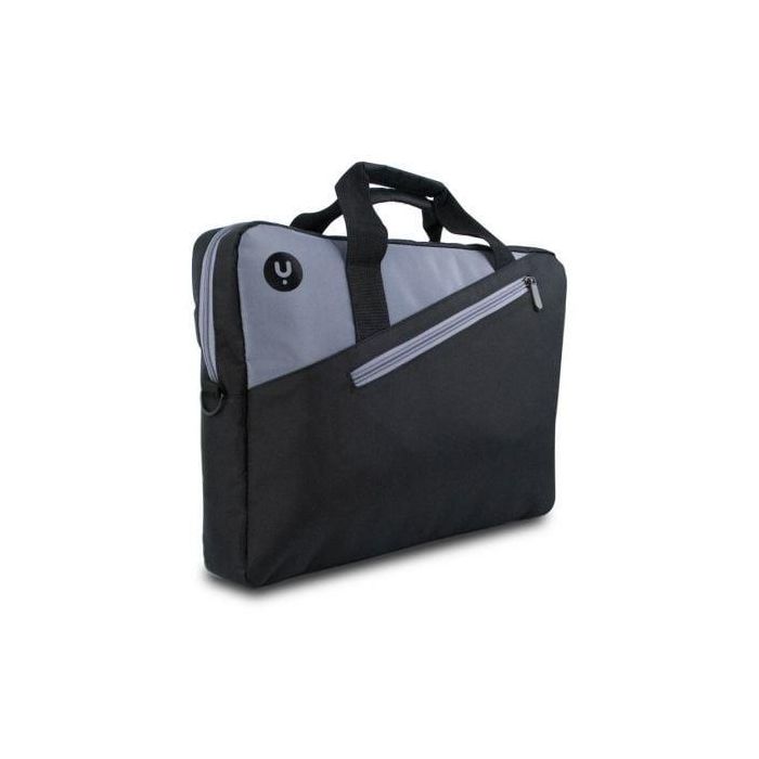Monray GINGERBLACK14 Maletín Elegante y Funcional Ginger para Portátiles hasta 14" Negro, Nylon Resistente, con Cinta para Trolley y 2 Compartimentos 0 Monray GINGERBLACK14 Maletín Elegante y Funcional Ginger para Portátiles hasta 14" Negro, Nylon Resistente, con Cinta para Trolley y 2 Compartimentos 0