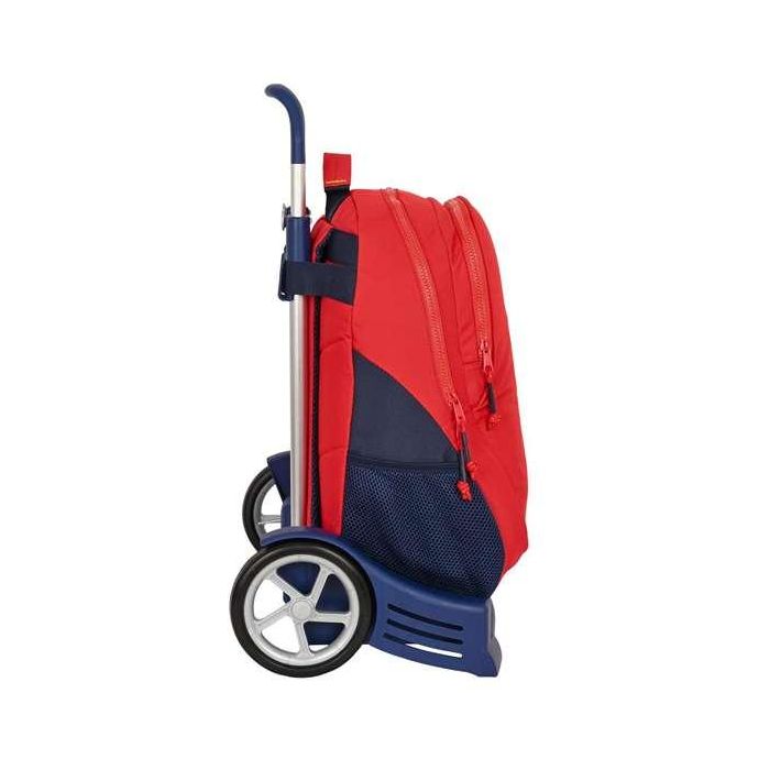 Safta Cartera Escolar Oficial Selección Española de Fútbol con Carro y Ruedas, Mochila Trolley para Colegio 440x160x320 mm 3 Safta Cartera Escolar Oficial Selección Española de Fútbol con Carro y Ruedas, Mochila Trolley para Colegio 440x160x320 mm 3