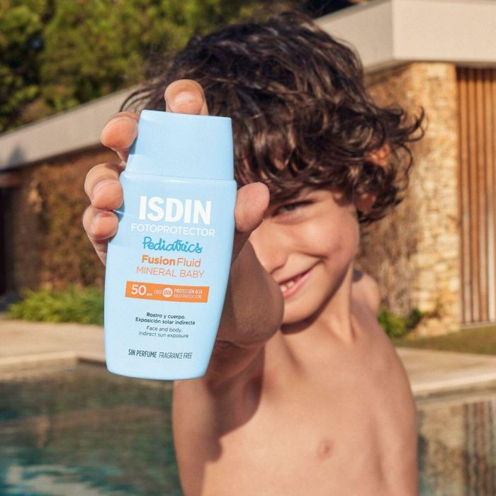 Isdin Fotoprotector Baby Mineral Fluid Spf50+ 1 Isdin Fotoprotector Baby Mineral Fluid Spf50+ 1