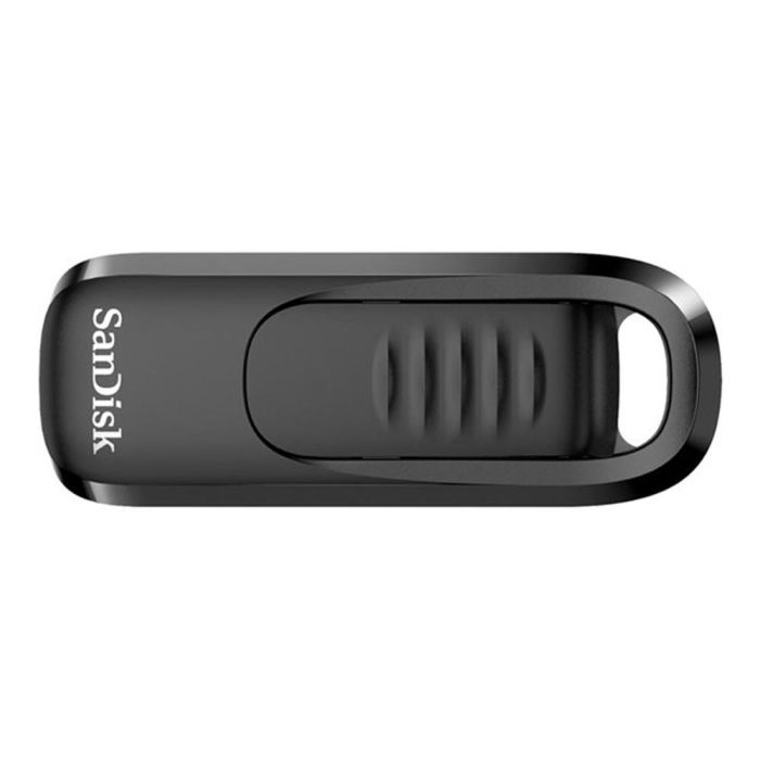 Sandisk Memoria USB-C 256GB Ultra Slider 400MB/s USB 3.2 Gen 1 Retráctil para Windows y Mac