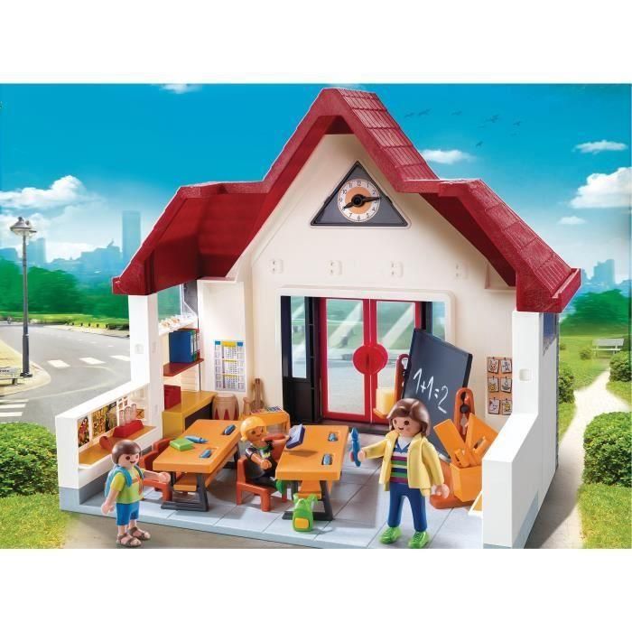 PLAYMOBIL 6865 - City Life - Escuela con aula - Exclusivo de Cdiscount 1 PLAYMOBIL 6865 - City Life - Escuela con aula - Exclusivo de Cdiscount 1