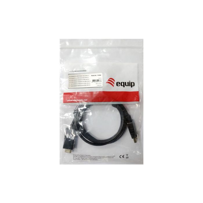 EQUIP CABLE DISPLAYPORT A HDMI 3M 5 EQUIP CABLE DISPLAYPORT A HDMI 3M 5