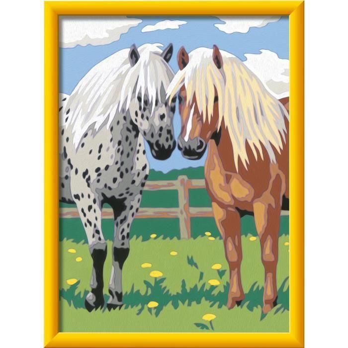 Ravensburger RAV12023035 CreArt Kids Duo Caballos 18x24cm 2 Ravensburger RAV12023035 CreArt Kids Duo Caballos 18x24cm 2