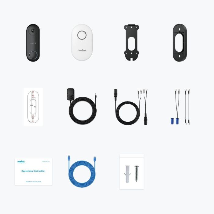 Reolink D340W Intercomunicador Negro 3 Reolink D340W Intercomunicador Negro 3