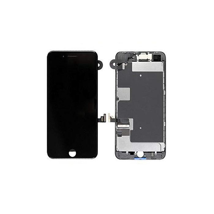 CoreParts LCD for iPhone 8 Black LCD Assembly with digitizer and Frame Copy LCD Highest grade - AUO Quality - Full Assembly Including small parts as backplate camera, sensor and ear speaker CoreParts LCD for iPhone 8 Black LCD Assembly with digitizer and Frame Copy LCD Highest grade - AUO Quality - Full Assembly Including small parts as backplate camera, sensor and ear speaker