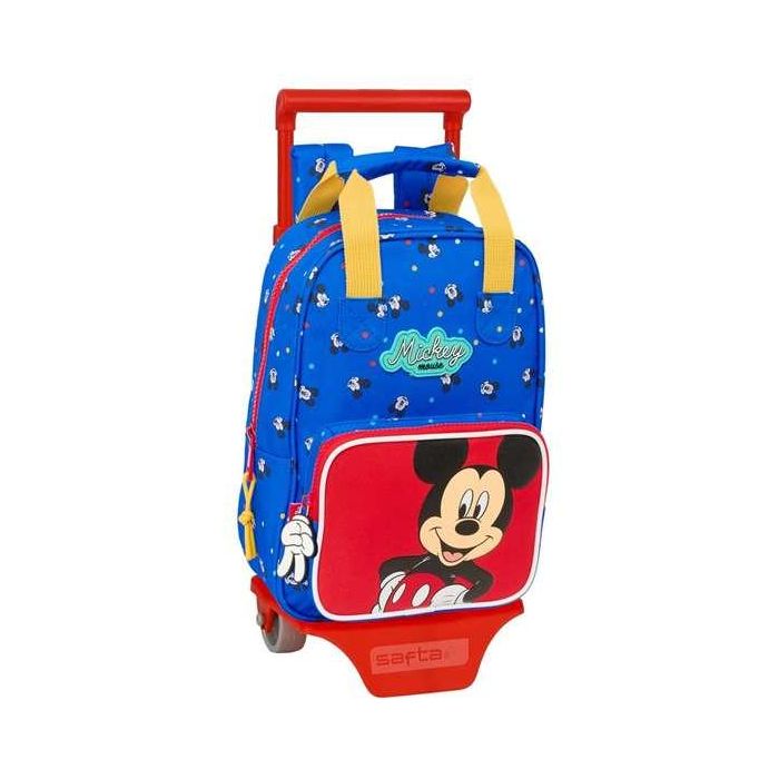 Mochila Safta Con Carro 805 Mickey Mouse Good Day 280x200x80 mm Mochila Safta Con Carro 805 Mickey Mouse Good Day 280x200x80 mm