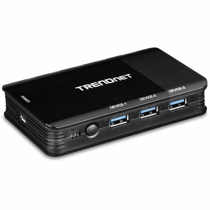 Switch Trendnet TK-U404 USB Negro Switch Trendnet TK-U404 USB Negro