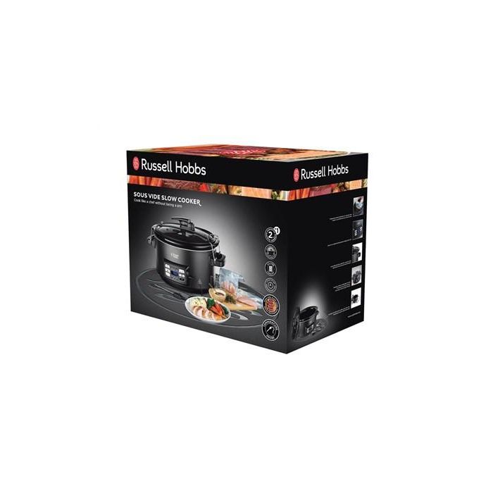 Russell Hobbs 25630-56 Olla de Cocción Lenta al Vacío de Precisión, Hasta Seis Porciones, Ideal para Congelar Comidas Nutritivas 7