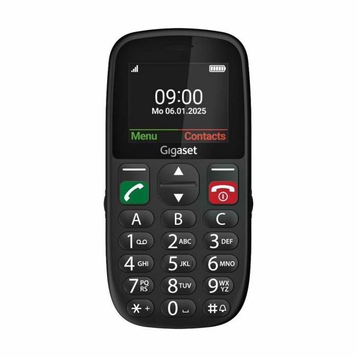 Gigaset GL395 Teléfono Móvil para Personas Mayores, Tecla SOS, Pantalla Grande, Base de Carga, IP44, Negro 7