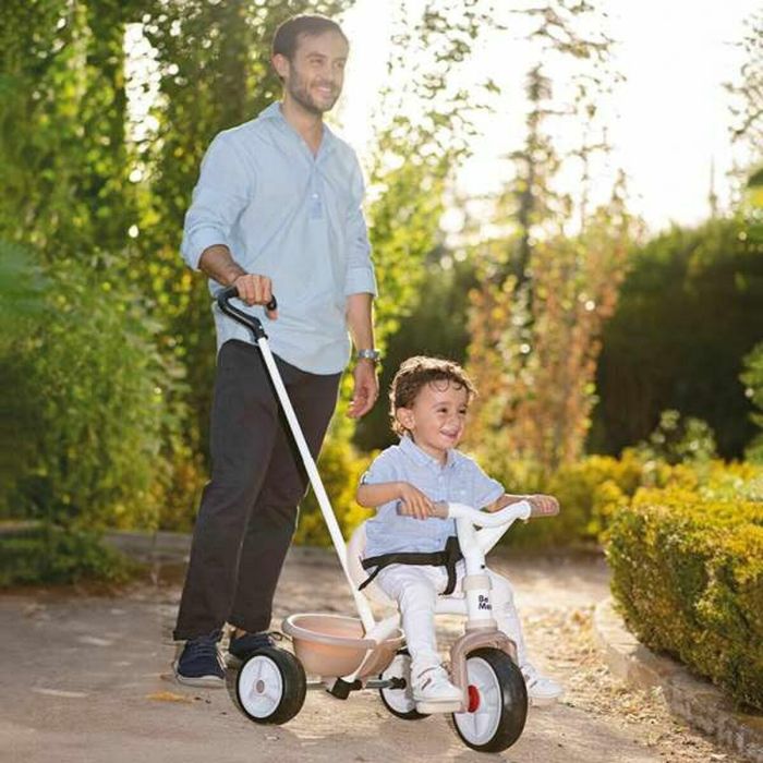 Smoby Triciclo Be Move Beige, recomendado para niños a partir de 3 años, fabricado en plástico y metal. 11 Smoby Triciclo Be Move Beige, recomendado para niños a partir de 3 años, fabricado en plástico y metal. 11