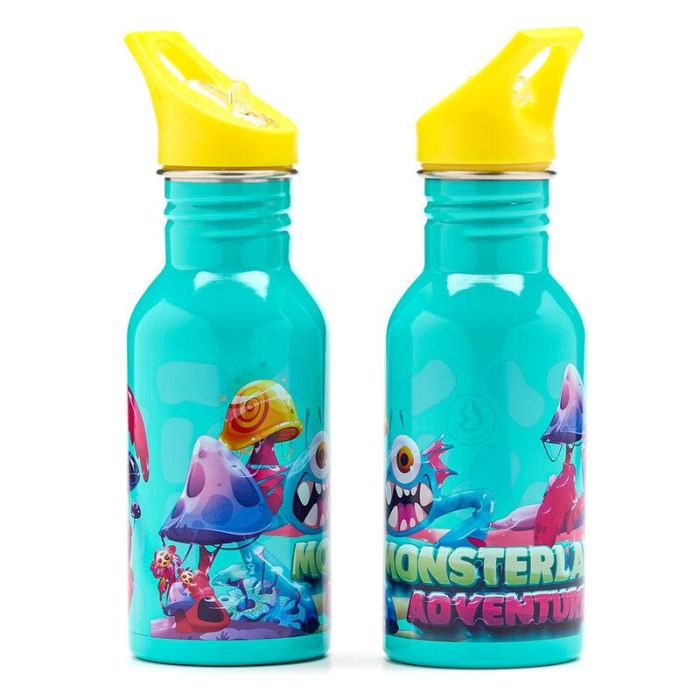 Cantimplora acero inoxidable Monsterland Water Revolution 500ml 0 Cantimplora acero inoxidable Monsterland Water Revolution 500ml 0