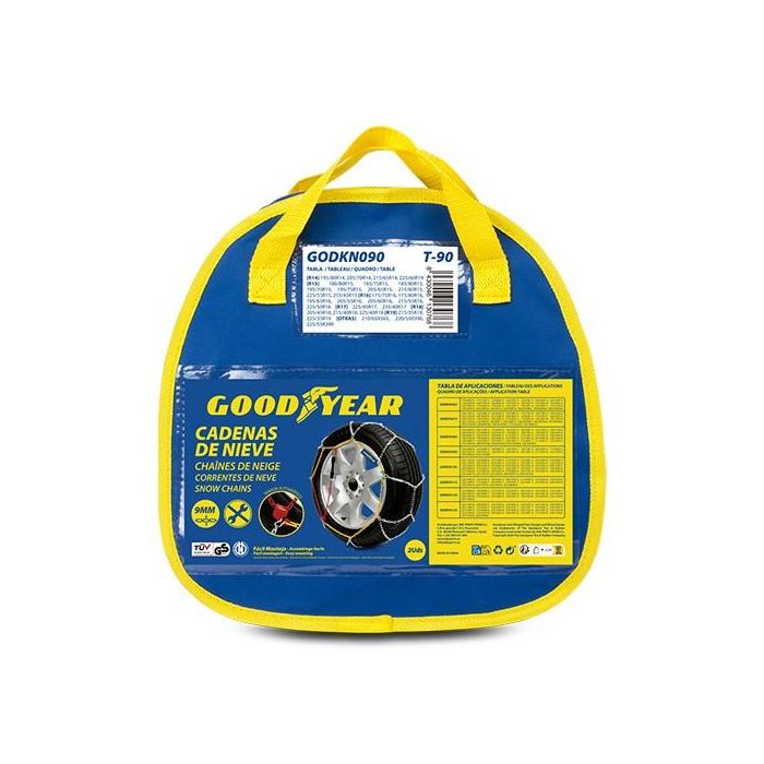 Cadenas de Nieve de Coche Goodyear GODKN090 1 Cadenas de Nieve de Coche Goodyear GODKN090 1