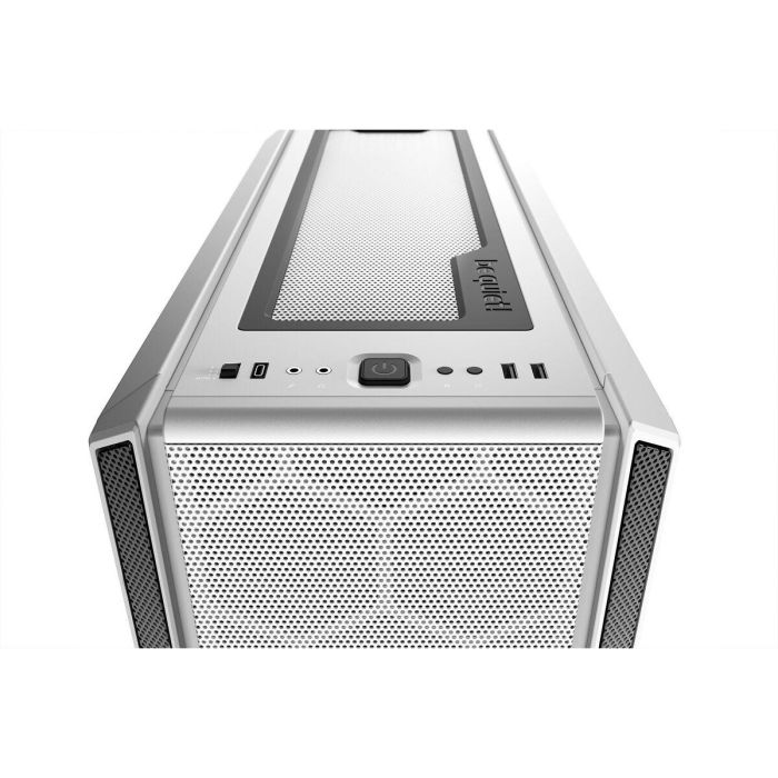 Be Quiet Silent Base 802 Blanco - Caja PC Intercambiable para Flujo de Aire o Silencio con 3 Ventiladores Pure Wings 2 2