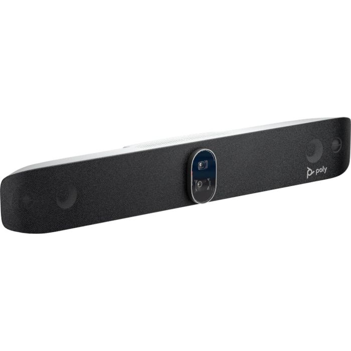 HP Poly Studio X72 & TC10 Barra de Vídeo Todo en Uno 4K Ultra HD con Controlador para Videoconferencia 1