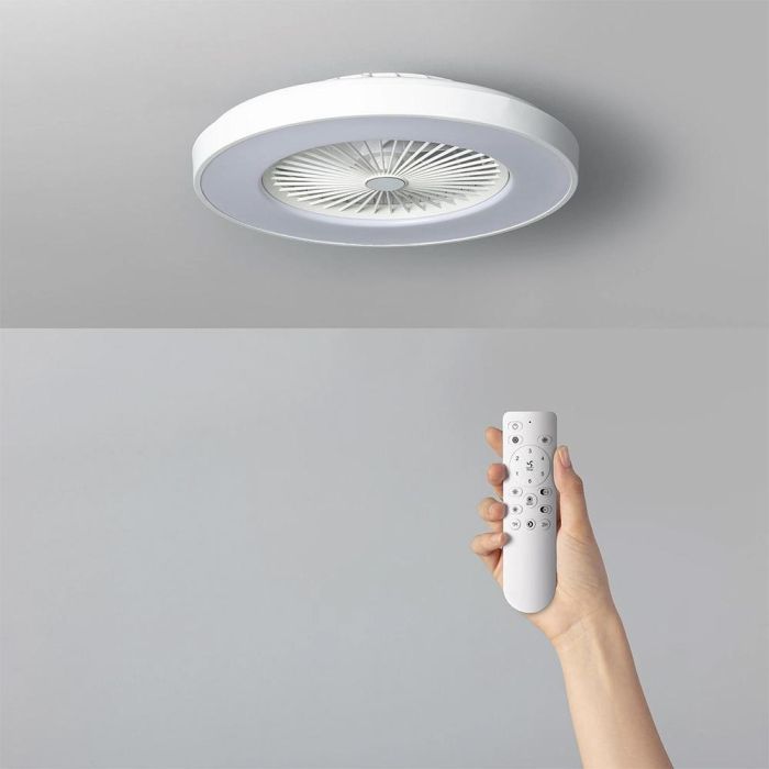 Ventilador de Techo con Luz Philips Blanco 3 Ventilador de Techo con Luz Philips Blanco 3