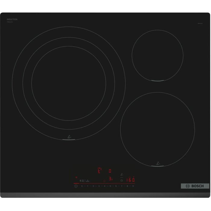 Placa de Inducción BOSCH PID631HC1E 60 cm 7400 W Placa de Inducción BOSCH PID631HC1E 60 cm 7400 W