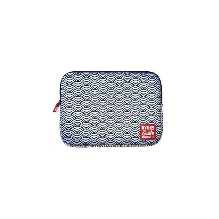 Funda Portatil Smile Sleeve Neopreno 13 Kimono Seigaiha