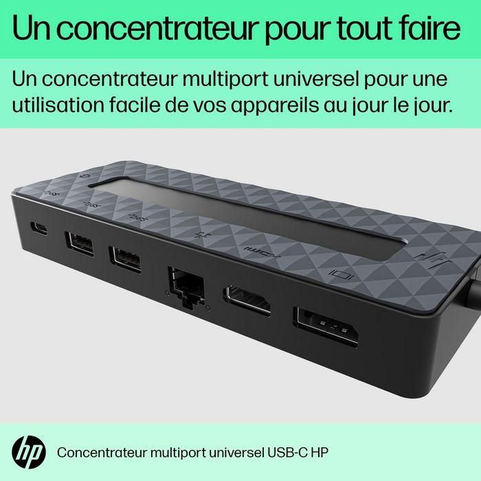 HP Hub multipuerto USB-C 9 HP Hub multipuerto USB-C 9