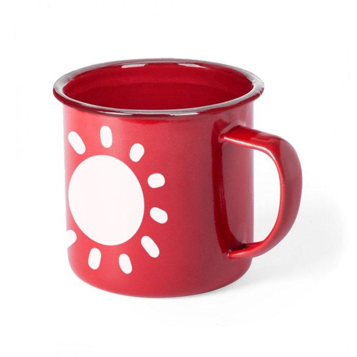 Mug Esmaltada Privilege 350 ml - Varios Colores/Diseños (24 Unidades) 8 Mug Esmaltada Privilege 350 ml - Varios Colores/Diseños (24 Unidades) 8
