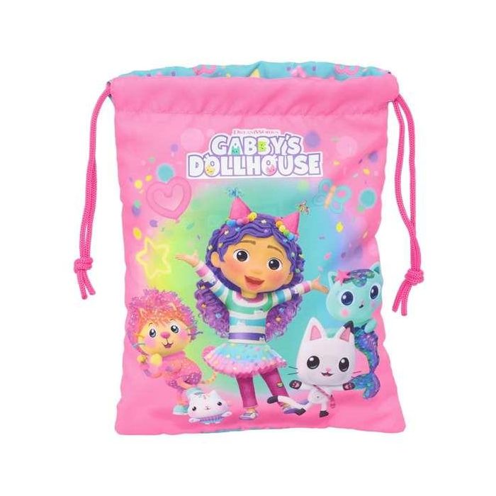 Safta Saquito Merienda Gabby's Dollhouse "Confetti" 20x25 cm