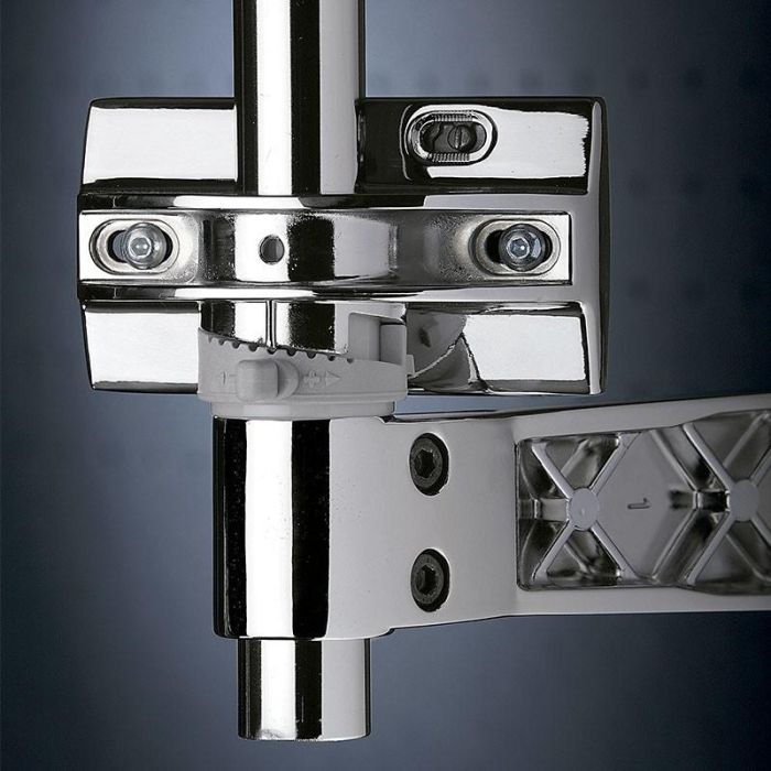 Servetto 1228.4 Mecanismo Motion-V3 Puerta Armario Horizontal 980-1180mm Carga 25-40kg Aluminio RAL 9006 2