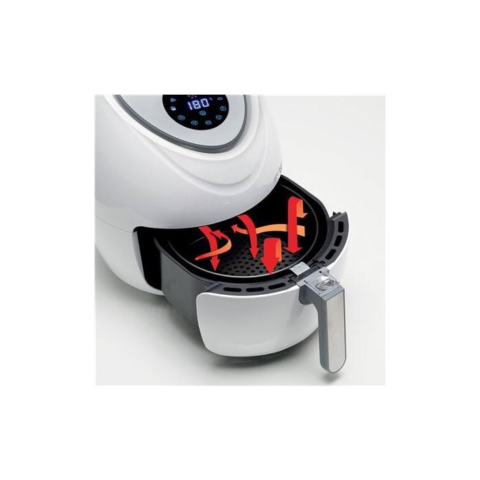 Ariete 4618/03 Freidora de Aire XXL Blanca con Pantalla LCD Táctil y 7 Programas 3