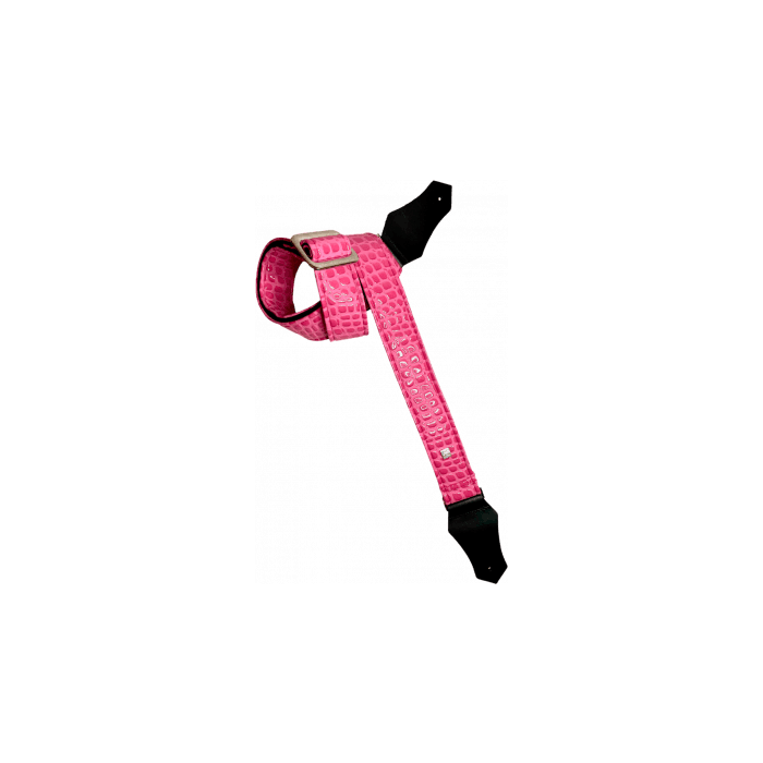 Correa Guit/Bajo - Aussie Gator Bubble Pink 2 Correa Guit/Bajo - Aussie Gator Bubble Pink 2
